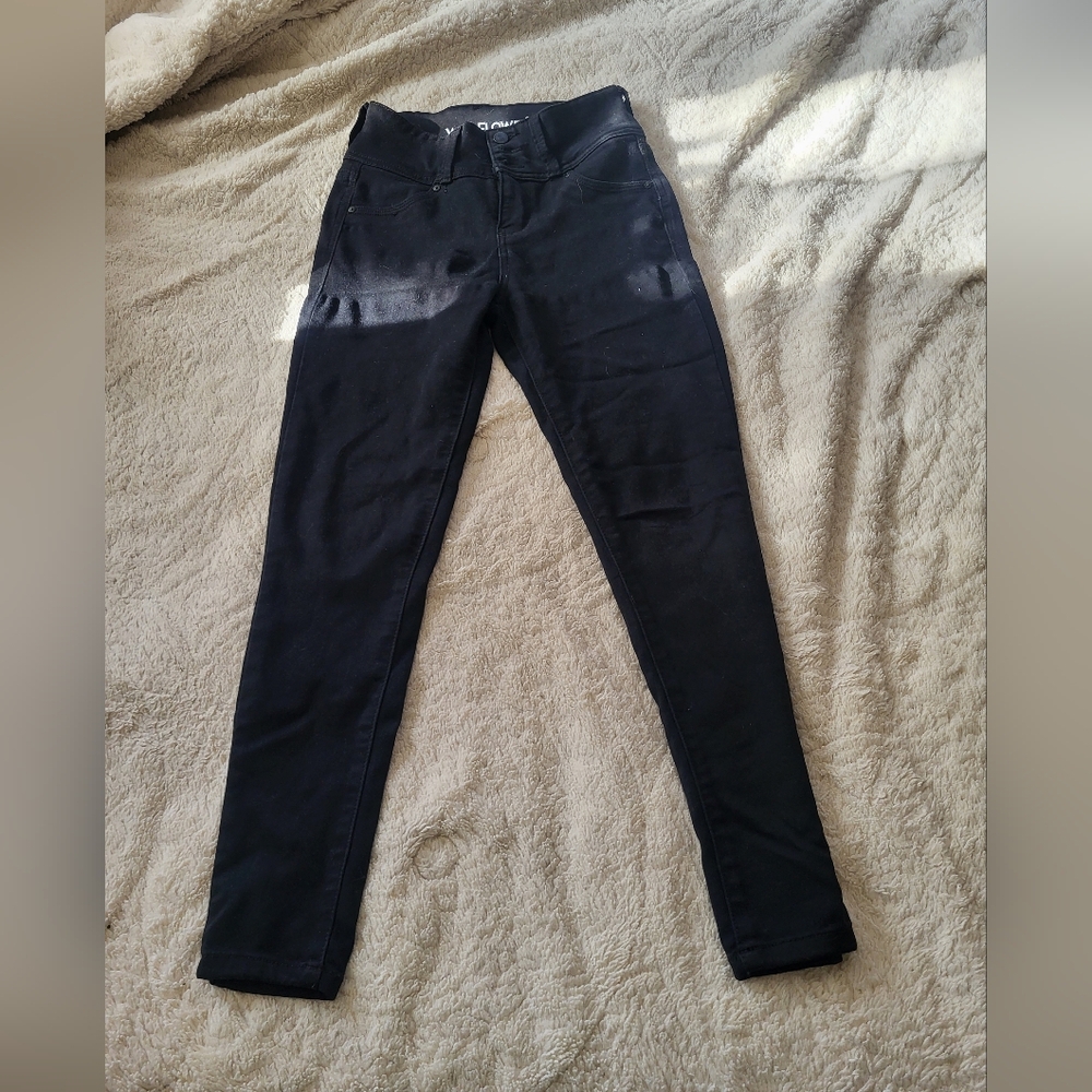 Wallflower Black Skinny Jeans